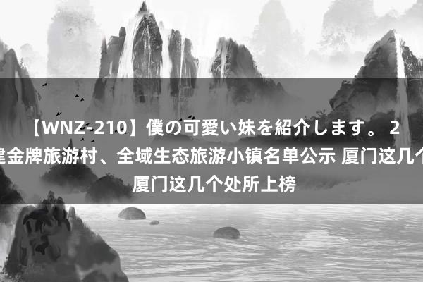 【WNZ-210】僕の可愛い妹を紹介します。 2024年福建金牌旅游村、全域生态旅游小镇名单公示 厦门这几个处所上榜